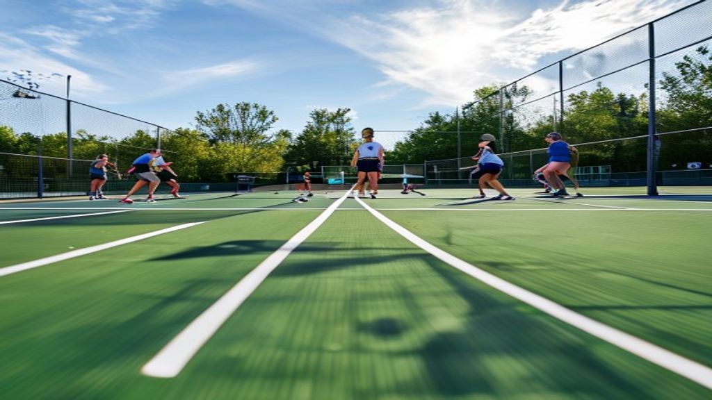 Explorando la Zona de No Volea en Pickleball