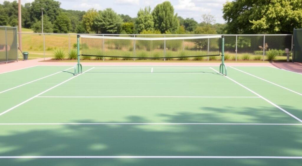 pista de pickleball profesional